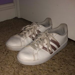 Rose gold Adidas